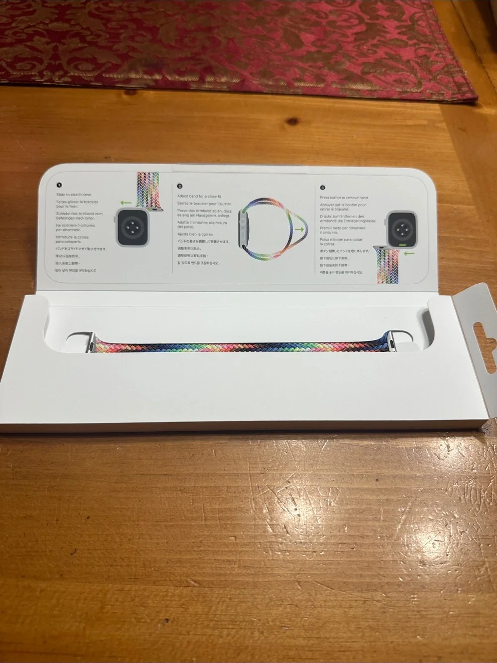 Apple Braided Solo Loop Watch Band - Multicolor